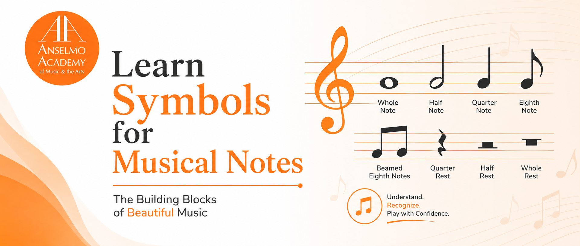 Learn Symbols for Musical Notes