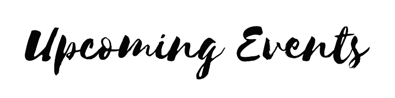 Upcoming events