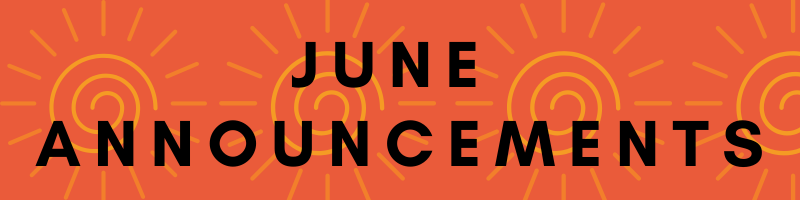 June announcements