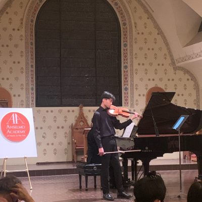 Violin performance